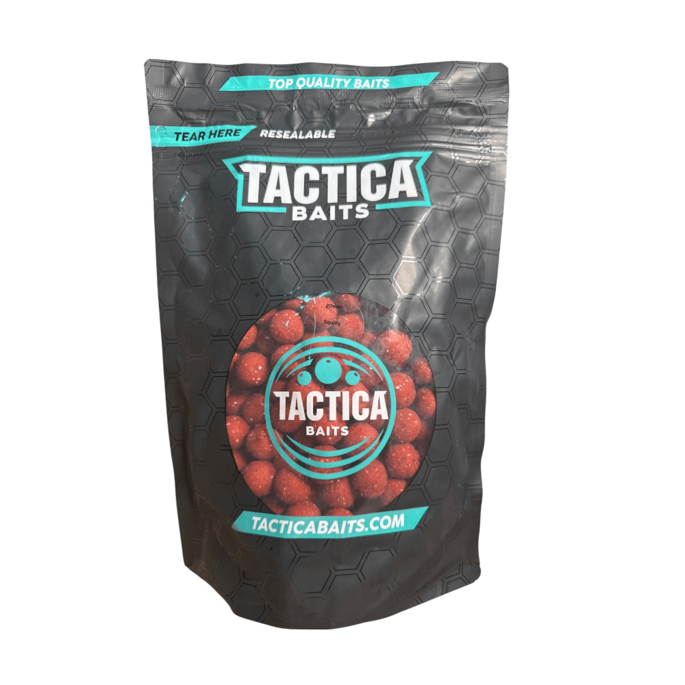 Boilies Tactica Baits Squidy 20 mm 4,5 Kg - Tienda Carpfishing