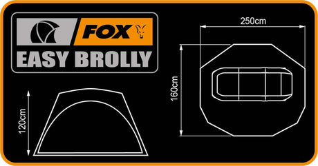 Brolly Fox Easy - Tienda Carpfishing