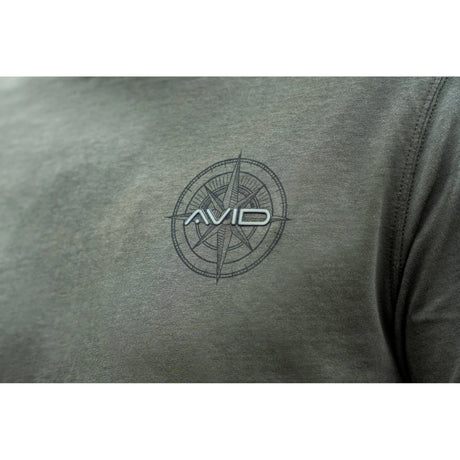 Camiseta Avid Carp Bearing Verde - Tienda Carpfishing