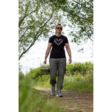 Camiseta Mujer Korda Love Negra - Tienda Carpfishing