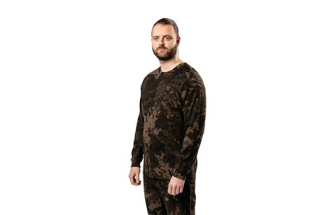 Camiseta Nash ZT Lite Luxe Camo manga larga - Tienda Carpfishing