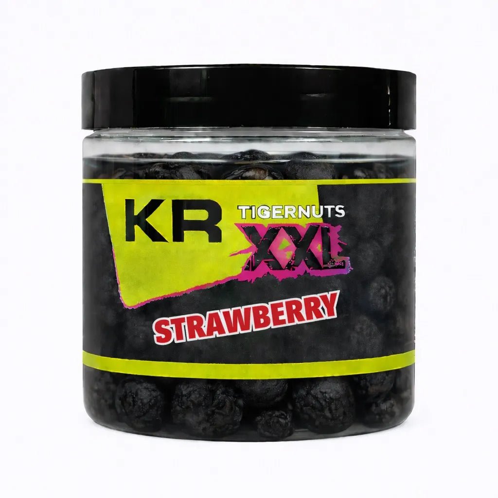 Chufas Krom Quality Black XXL Strawberry - Tienda Carpfishing