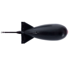 Cohete cebador Spomb Negro Mediano X - Tienda Carpfishing