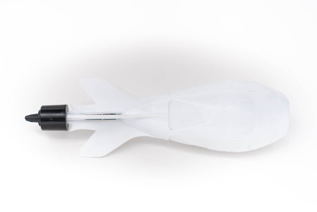 Cohete cebador Wolf Blanco grande - Tienda Carpfishing