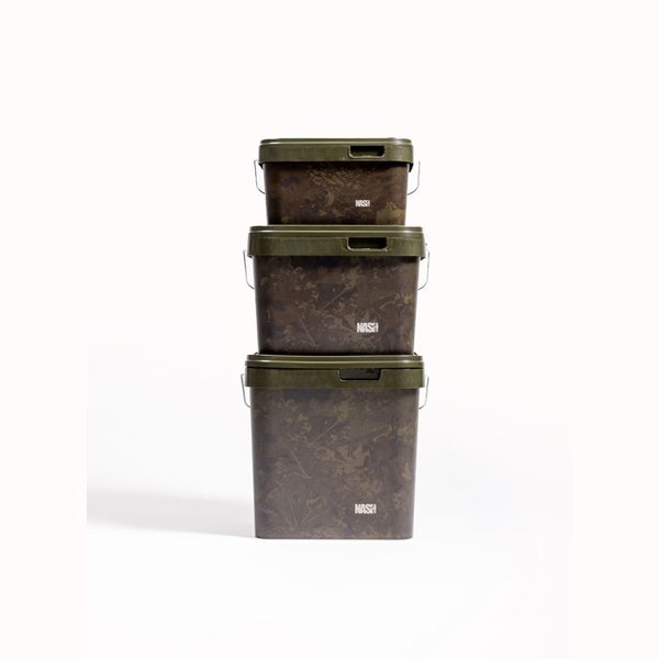 Cubo Nash Camo 5 litros - Tienda Carpfishing