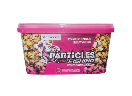 Cubo Semilla Spod Supreme Particles For Fishing 5 kg - Tienda Carpfishing