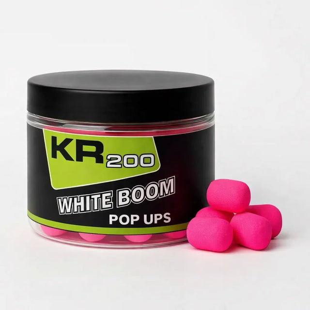 Dumbells Pop Ups Krom Quality KR200 Pink White Boom - Tienda Carpfishing