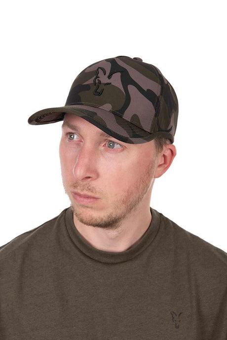 Gorra Fox Baseball Scoop Camo - Tienda Carpfishing
