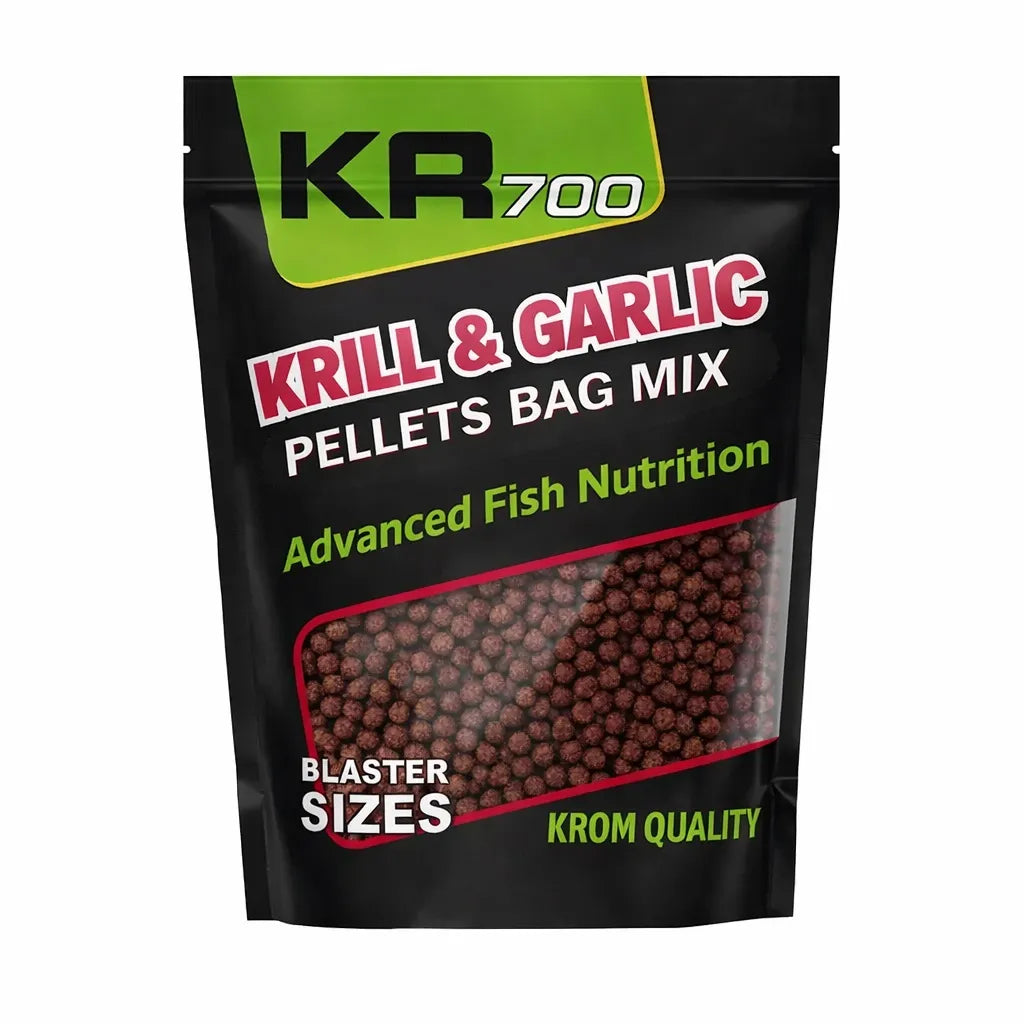 mischen Pellets Krom Quality KR100 Krill & Garlic 4,5 mm 800 g