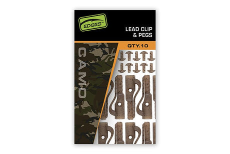 Lead Clip con tope Fox Edges Camo - Tienda Carpfishing
