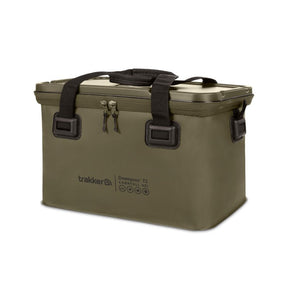 Macuto Trakker Downpour T1 L Verde 40 litros - Tienda Carpfishing