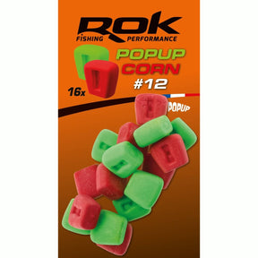 Maíz Pop up Rok Fishing Rojo/Verde 12 - Tienda Carpfishing