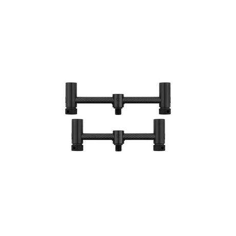 Pack 2 Buzz bars ajustables Fox Black Label Carbon 2 cañas 11 - 12,5 cm - Tienda Carpfishing