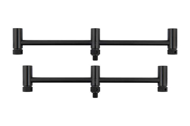 Pack 2 Buzz bars Fox Black Label 3 cañas ajustables 22 - 25 cm - Tienda Carpfishing