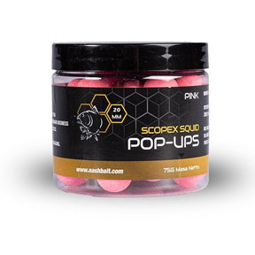 Pop Ups Nash Scopex Squid Rosa 20 mm - Tienda Carpfishing