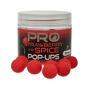Pop ups Starbaits Strawberry Spice 16 mm - Tienda Carpfishing