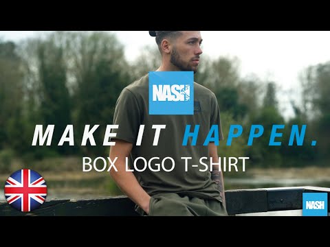 T-shirt Nash Box Logo Schwarz