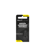Quitavueltas con anilla Avid Carp Outline Micro Hookbait - Tienda Carpfishing