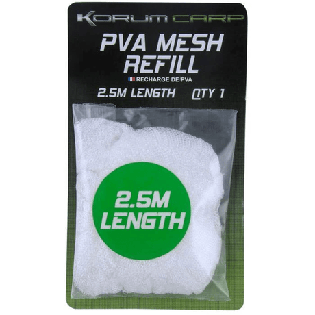 Recambio de malla PVA Korum 35 mm - Tienda Carpfishing