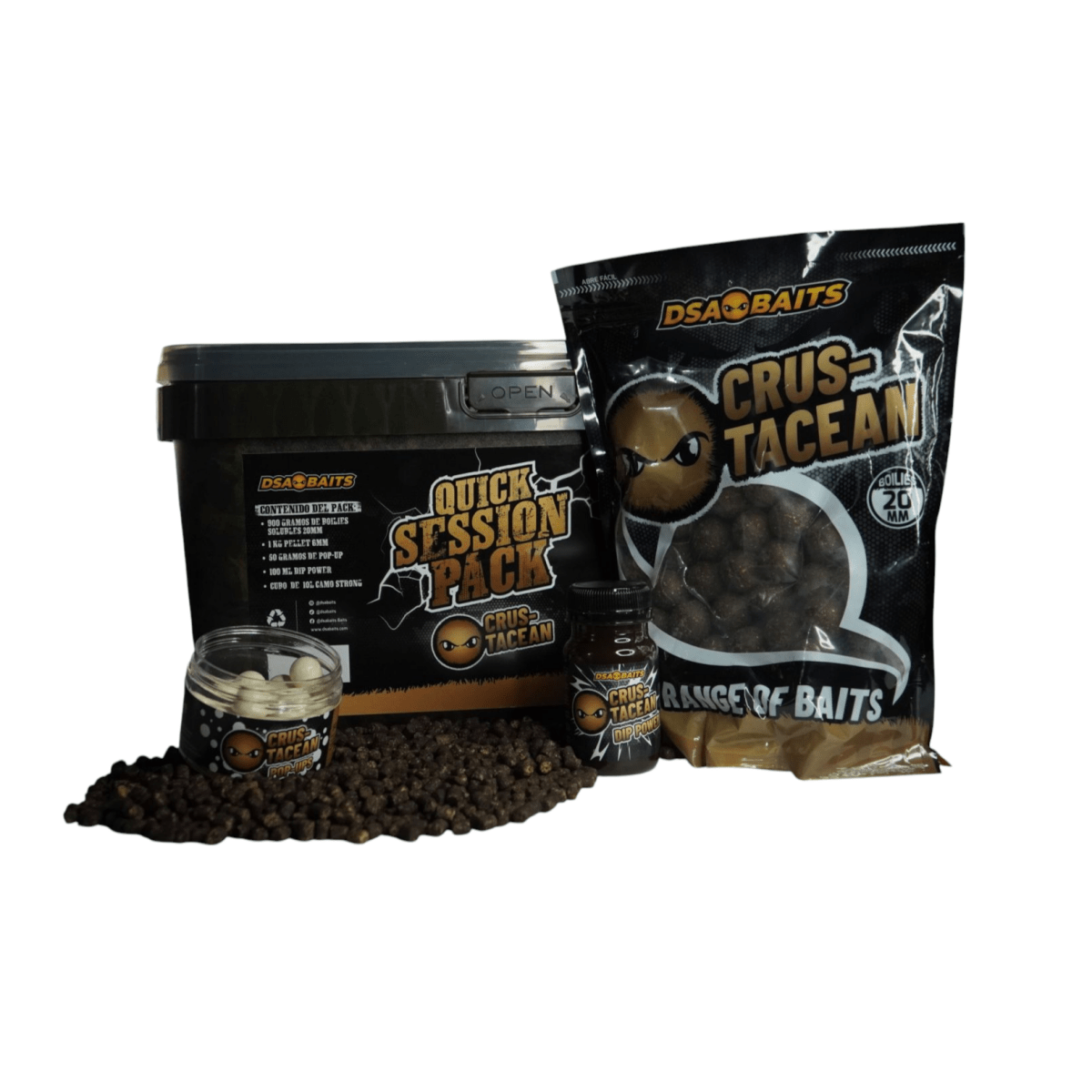 Session Pack DSA Baits Crustacean - Tienda Carpfishing