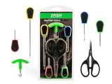 Set Agujas con tijeras Zfish - Tienda Carpfishing