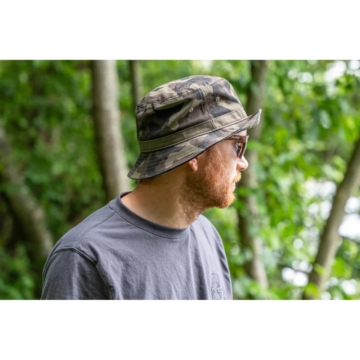 Sombrero Avid Carp Distortion Dark Camo - Tienda Carpfishing