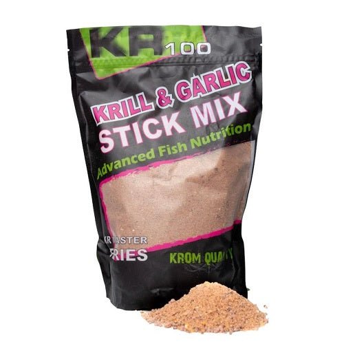 Stick Mix Krom Quality KR100 Krill & Garlic 800G - Tienda Carpfishing
