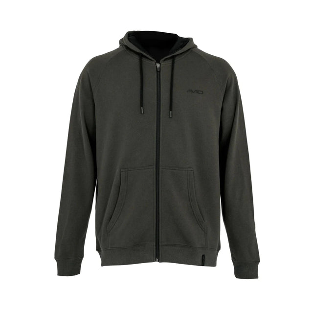 Sudadera Avid Carp Bearing Verde con cremallera - Tienda Carpfishing