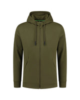 Sudadera Korda Kore Zip Pro Verde con capucha - Tienda Carpfishing