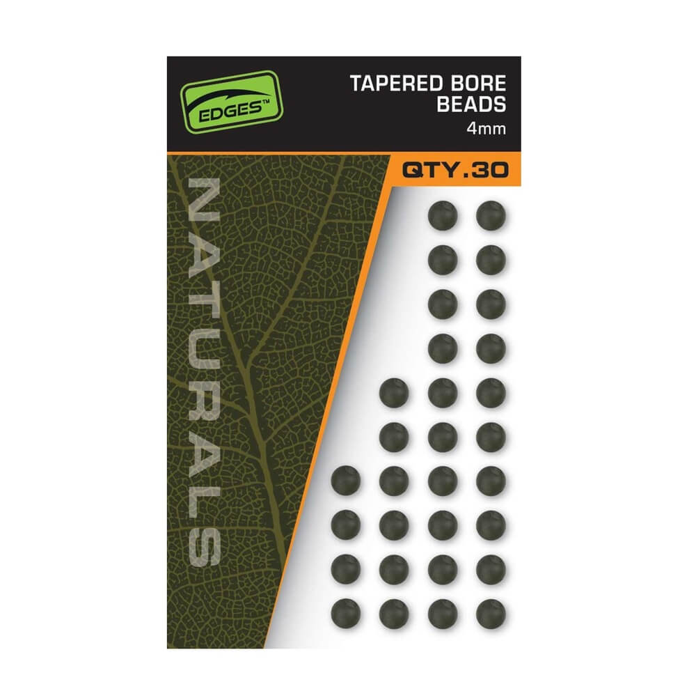 Tapered Bore Beads Fox 4 mm - Tienda Carpfishing