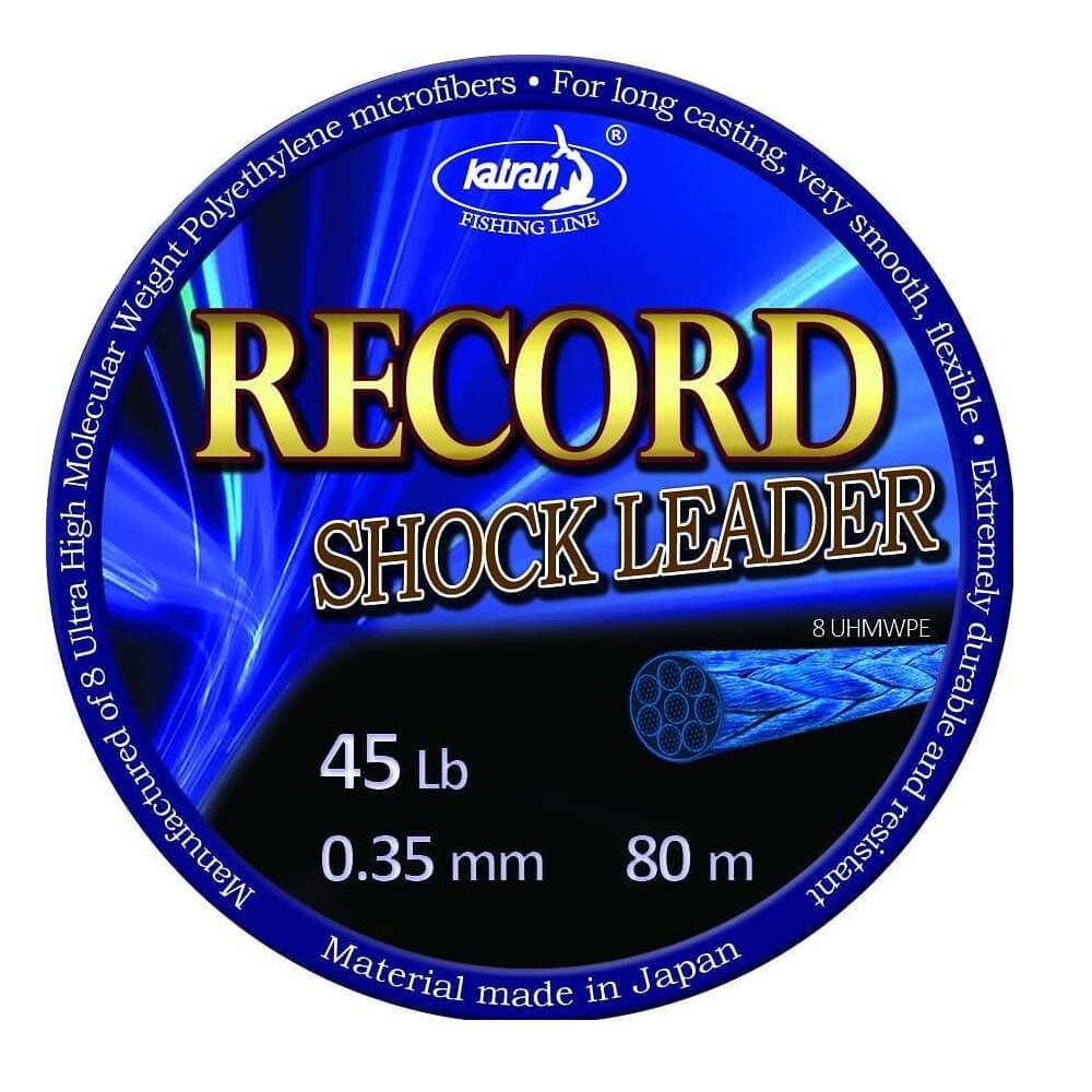 Trenzado Katran Shock Leaders Record 60 lb 80 m - Tienda Carpfishing