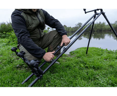 Trípode Korum Deluxe 3 cañas - Tienda Carpfishing