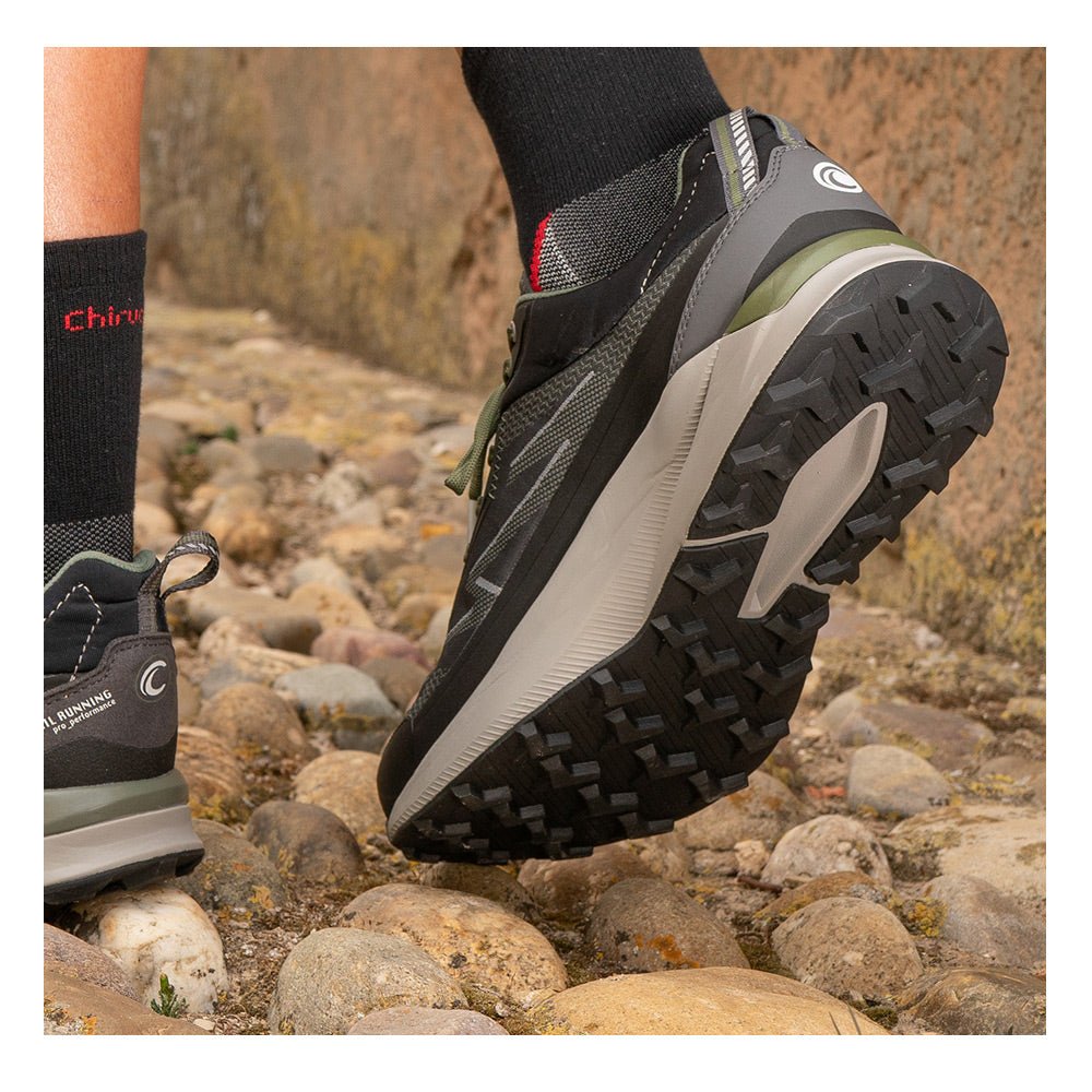 Zapatillas Chiruca Sucre 01 Gore - Tex Gris Verde - Tienda Carpfishing