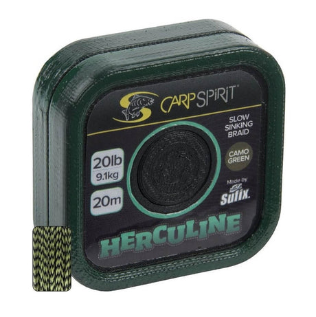 Trenzado Carp Spirit Herculine Camo Verde 20 Ib 20 metros