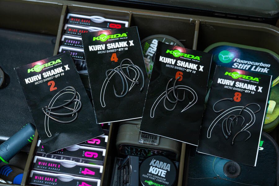 Anzuelos Korda Kurv Shank X - Tienda Carpfishing