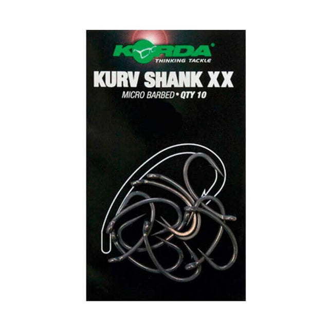Anzuelos Korda Kurv Shank XX - Tienda Carpfishing
