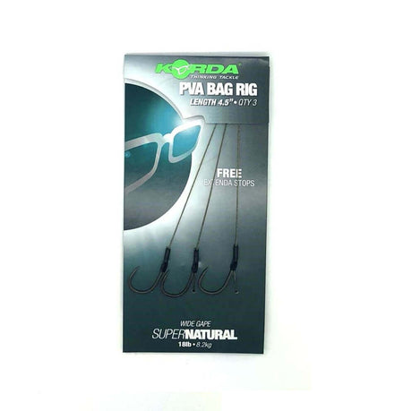 Anzuelos montados Korda Solidz PVA Wide Gape - Tienda Carpfishing