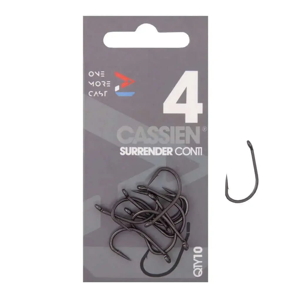 Anzuelos OMC Cassien Surrender Conti - Tienda Carpfishing