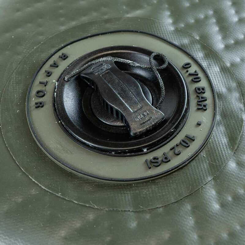 Barca Raptor 160 Fast Verde Airdeck - Tienda Carpfishing