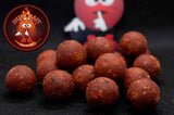 Boilies Dudi Bait Solubles Mister Red Super Hot 24 mm - Tienda Carpfishing