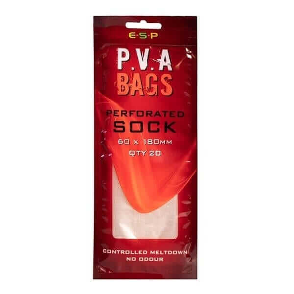 Bolsas de PVA perforada ESP 60x180 mm - Tienda Carpfishing