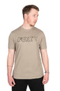Camiseta Fox Ltd LW Marl Caqui - Tienda Carpfishing