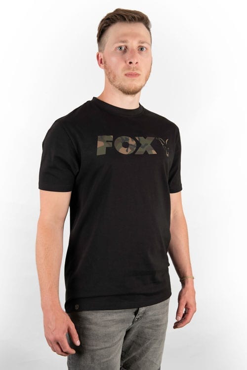 camiseta negra camo fox 3
