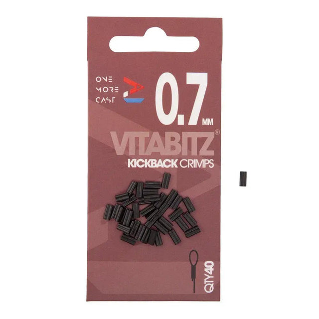 Crimps OMC Vitabitz 0,7 mm - Tienda Carpfishing