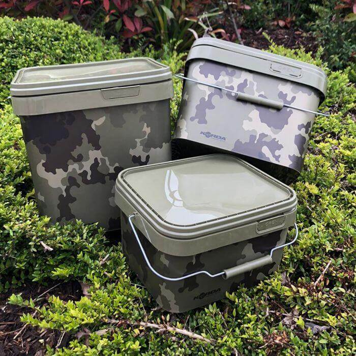 Cubo Korda Compac Camo 17 litros - Tienda Carpfishing