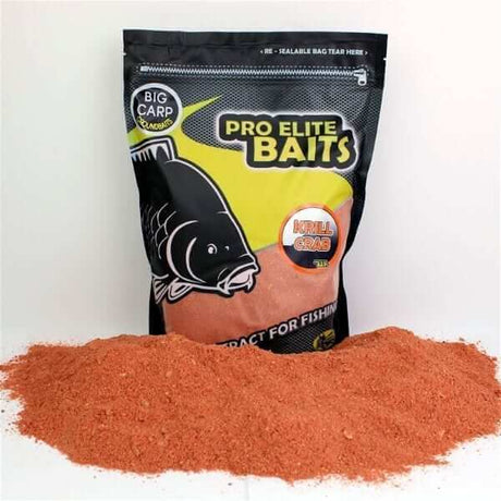 Engodo Pro Elite Baits Krill Crab 1,8 Kg - Tienda Carpfishing