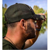 Gorra Sonik Trucker Camo Verde - Tienda Carpfishing