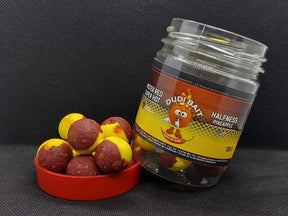 Halfness Dudi Bait Mister Red Super Hot Piña 14 mm - Tienda Carpfishing