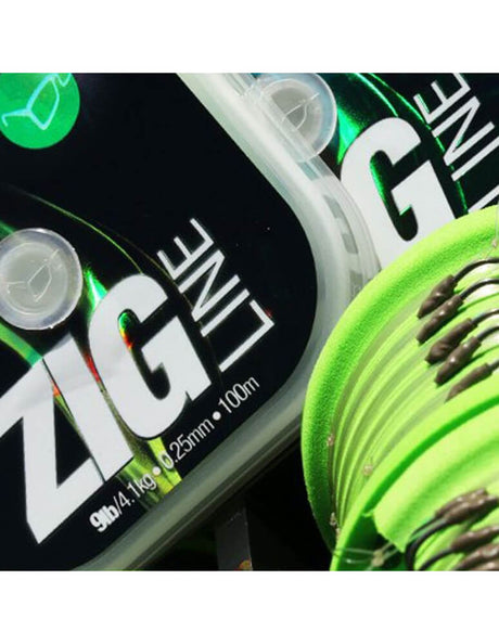 Hilo Zig Korda Verde 100 m - Tienda Carpfishing
