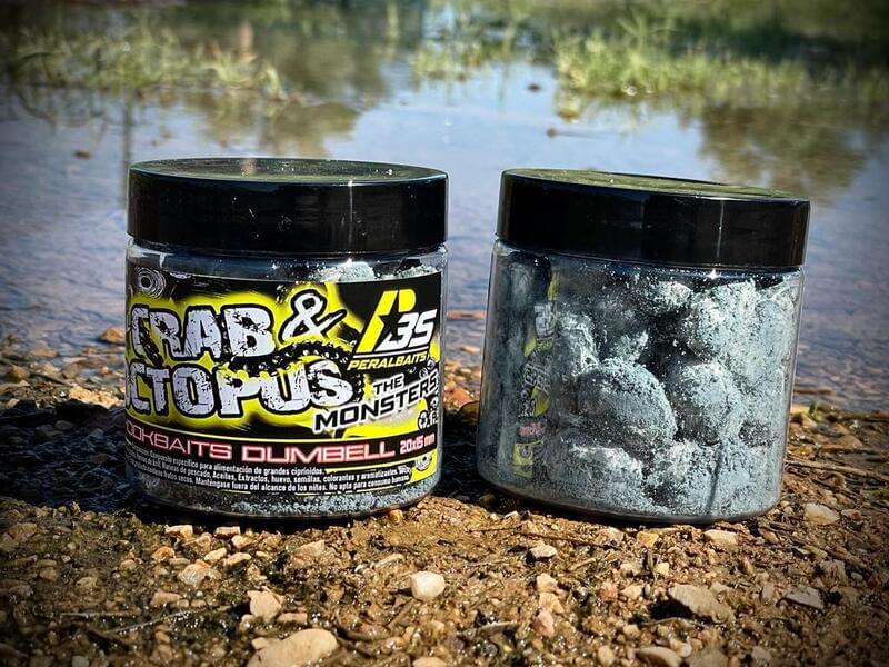 Hook Baits Dumbells Peralbaits Crab Octopus 20 x 15 mm - Tienda Carpfishing